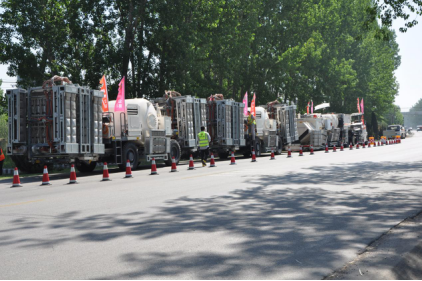 山東省交通運輸廳公路局領(lǐng)導(dǎo)調(diào)研G308禹城段大中修項目